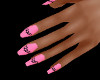 Aquarius Nails Pink