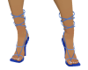 sandals high heels blue