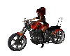 Orange Harley