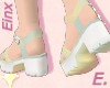 e. rainbow platform shoe