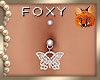 Butterfly Belly Charm 1