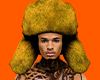 Yellow Fur hat