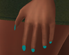 Vinen teal nail