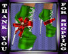 christmas green heels