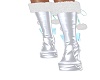 botas navidad azul