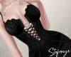 S. VDay Dress Black