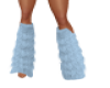 Blue Fuzzy Boots