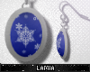 L: Snowflake Earrings F