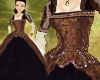 Tudor Gown - Brown