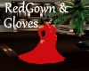 [BD]RedGown&Gloves