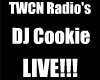 TWCN DJ Cookie Sign W