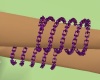 Purple Chain Bracelets
