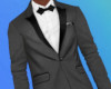 Grey Suit Jacket/Bow Tie