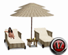 [AZ] Rattan Beach Chaise