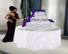 Purple Bridal Shower Cak
