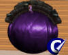 Rounde LeatherRug Purple