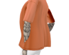 Oversized tatted shirt