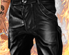Pants Black Leather