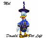 Donald Duck Pet Left