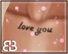 Love you Tatto