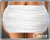 C white short skirt