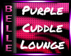 Purple Cuddle Lounge
