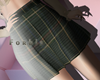 -F' Grey Plaid Skirt RL