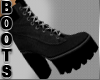 Black Combat Boot