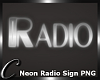 Neon Radio Sign