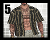 BLACK BROWNstripe shirt