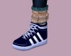 MB kicks/socks blue