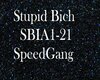 StupidBich SpeedGang