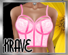 [K] LACE CORSET BBY PINK