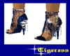 Flappers shoes blue