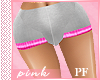 PINK-Short Grey Pink PF