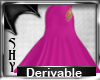 Derivable Long Gown
