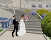 Wedding Staircase Pose