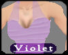 (V) halter dress lilac