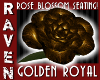 GOLDEN ROYAL ROSE CHAIR!
