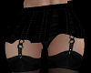 Layered Goth Skirt Blk