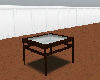*G* Wood and Glass Table