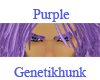 Purple Eyebrows Male