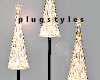 Luxe Holiday Lamp Decor
