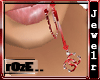 [R] CC Red lip Jewelry