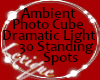 Ambient Red Photo Cube