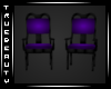 [TB] Plum PVC kid chairs