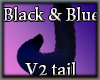 Black & blue v2 tail