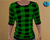 Green Shirt Plaid (M)