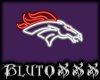 !B! Broncos Sticker