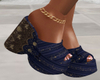 Summer Boho Sandals BLUE